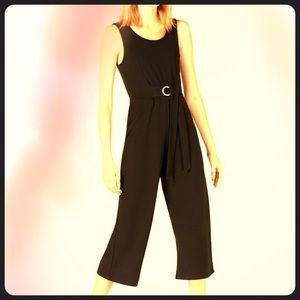 Almost Famous Belted Crop Jumpsuit 💝 NWT!